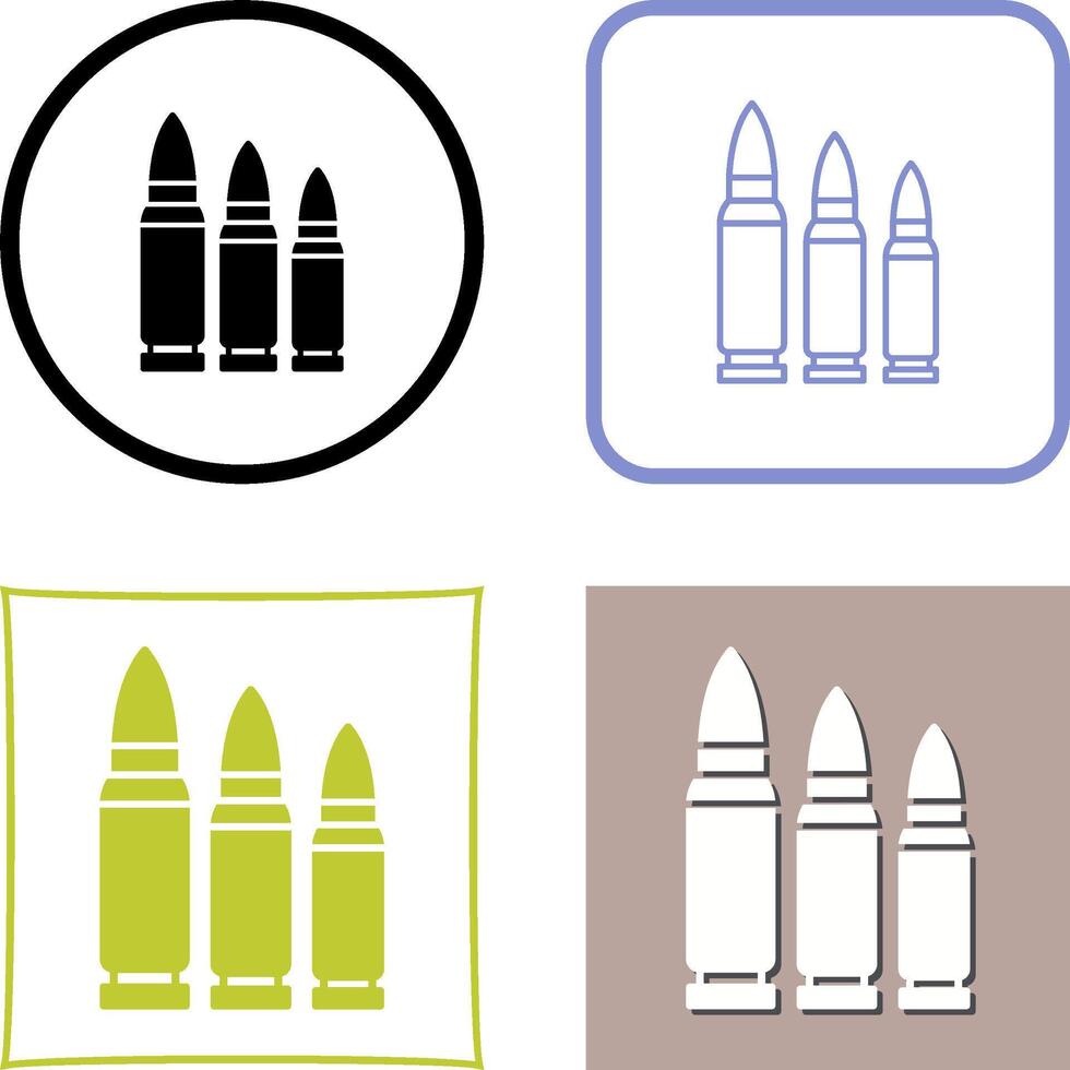 Bullets Icon Design vector