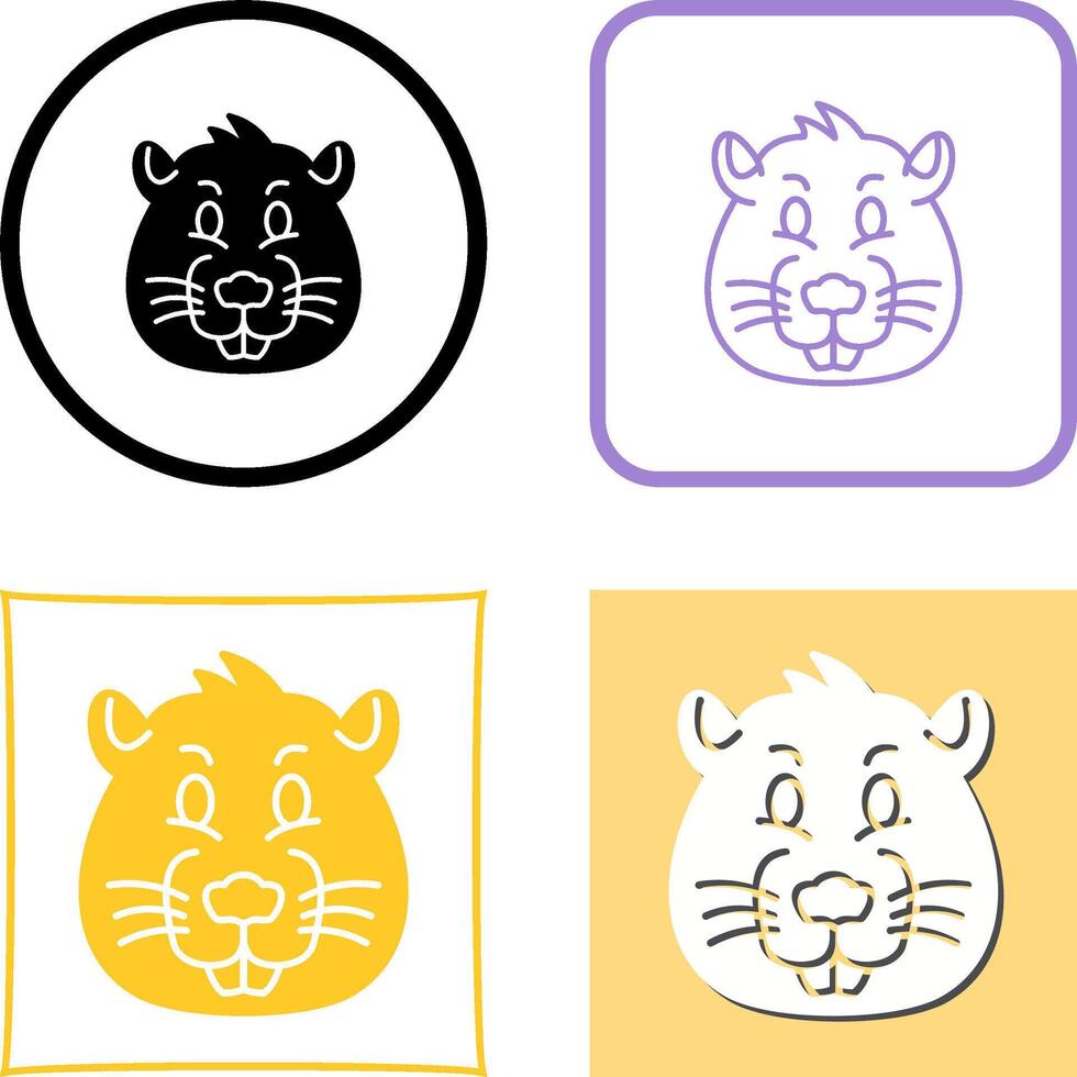 Beaver Icon Design vector