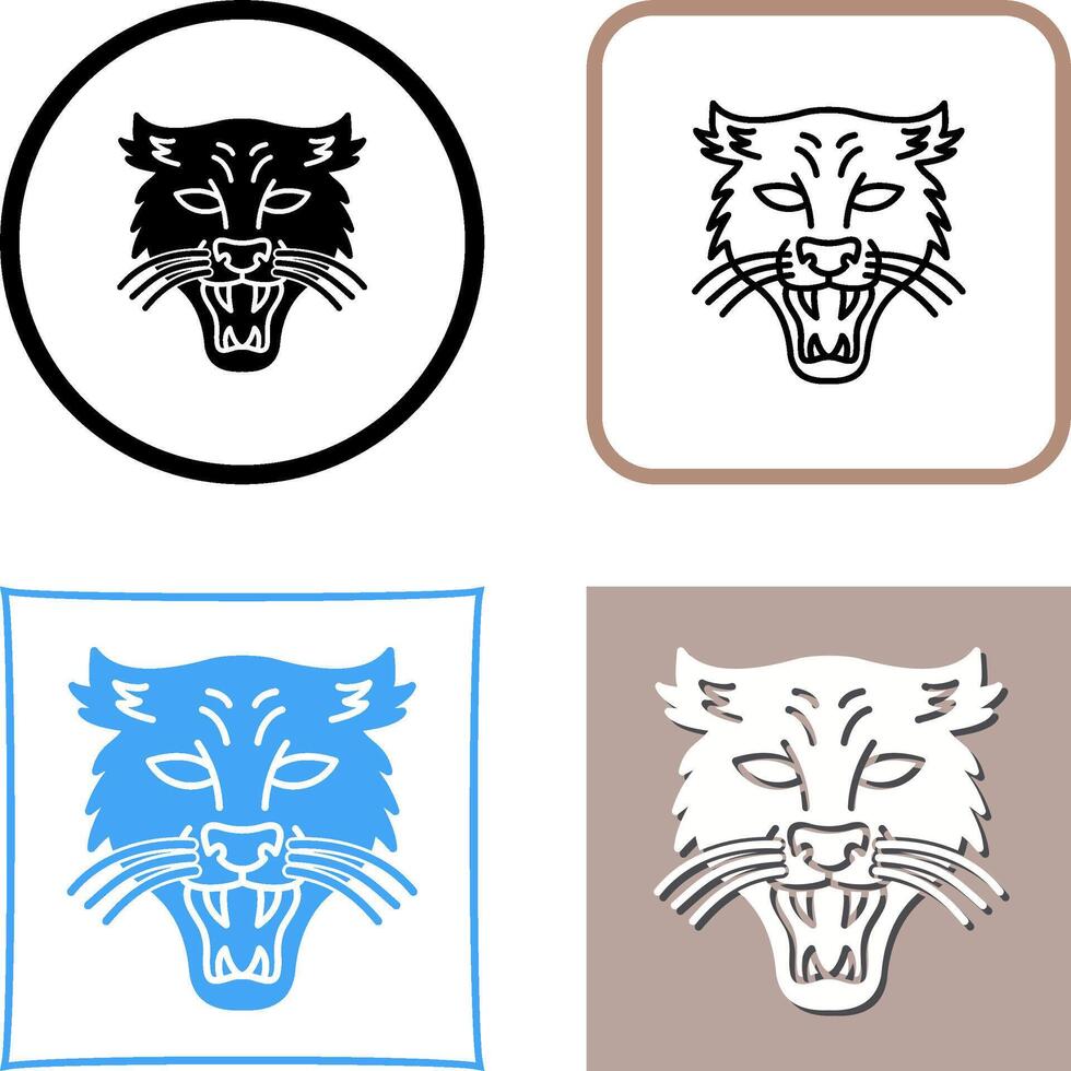 Puma Icon Design vector