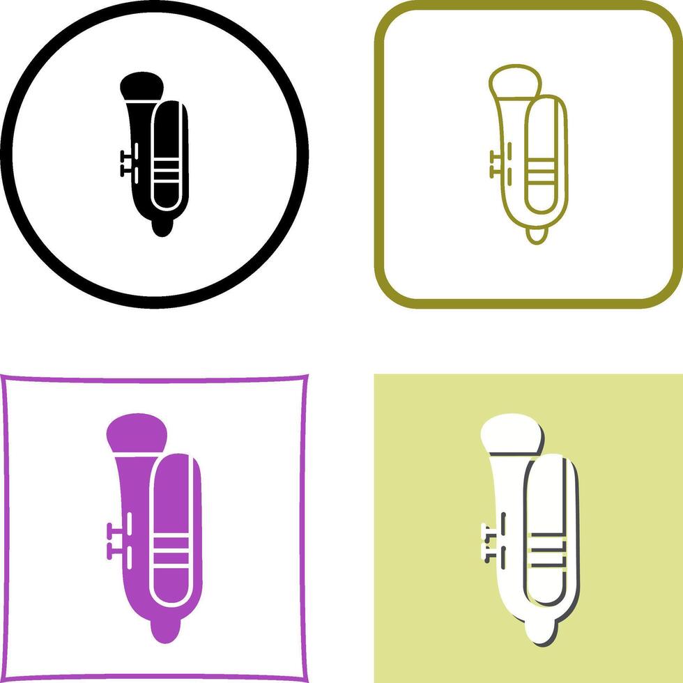 Tuba Icon Design vector