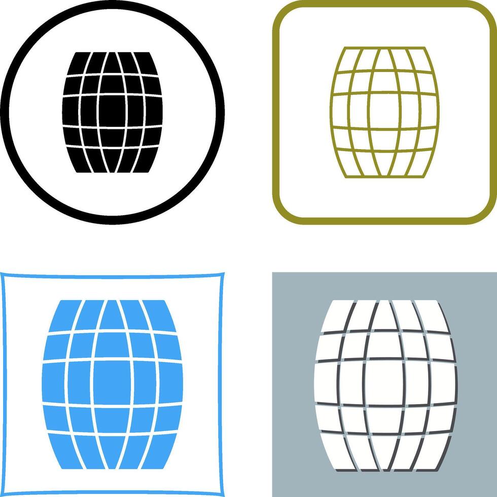 Barrel Icon Design vector