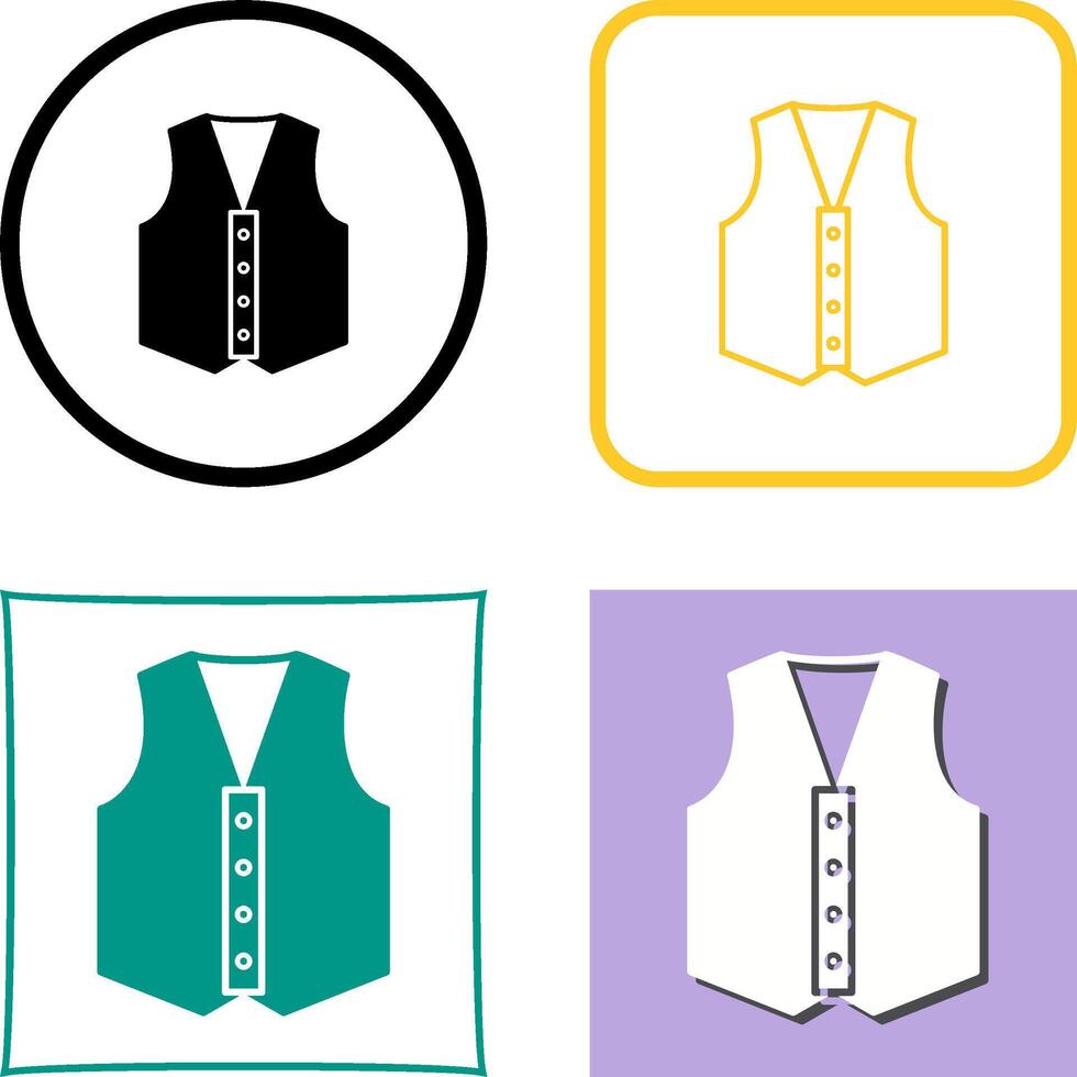 Vest Icon Design vector