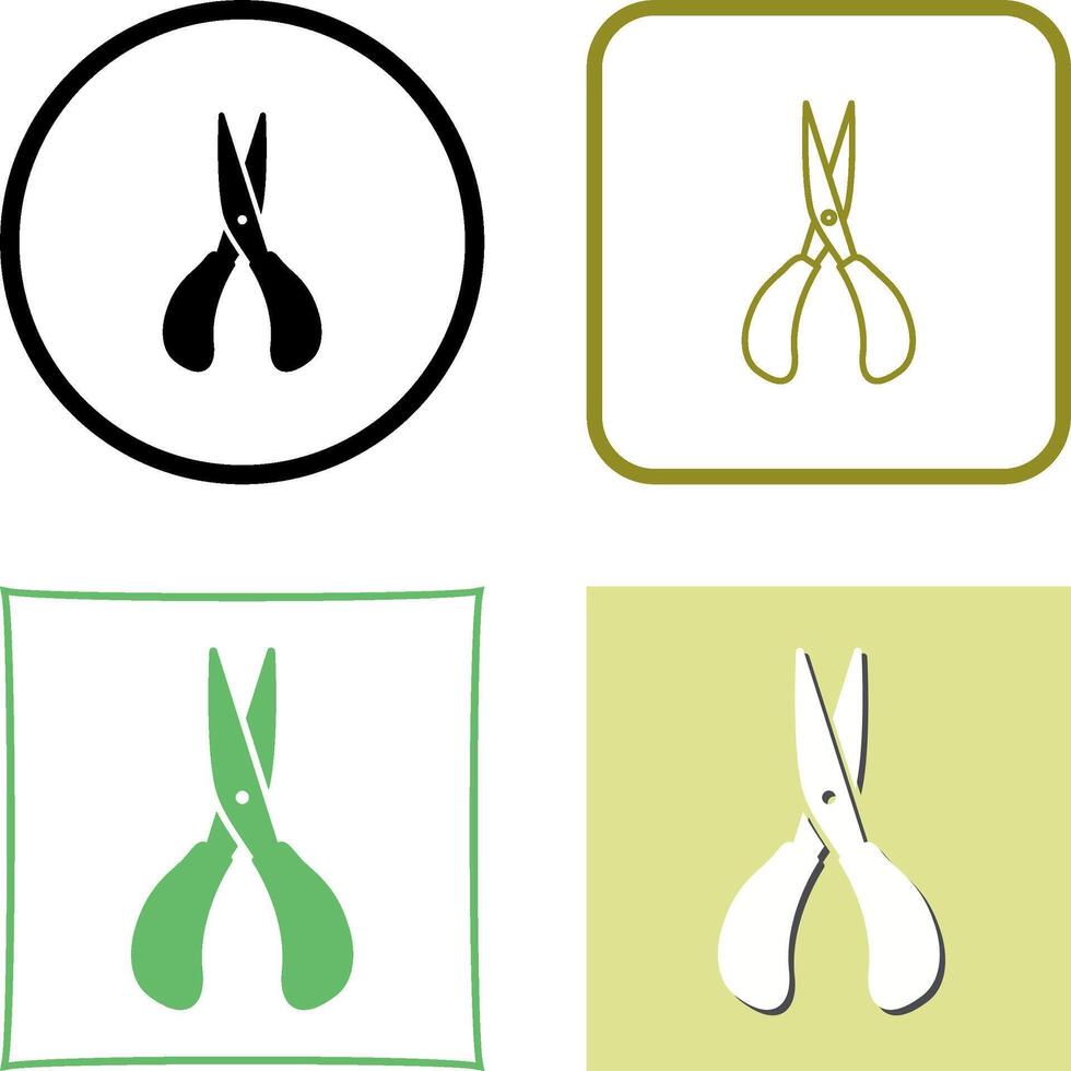 Scissor Icon Design vector