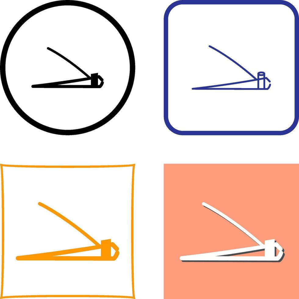 Nailcutter Icon Design vector