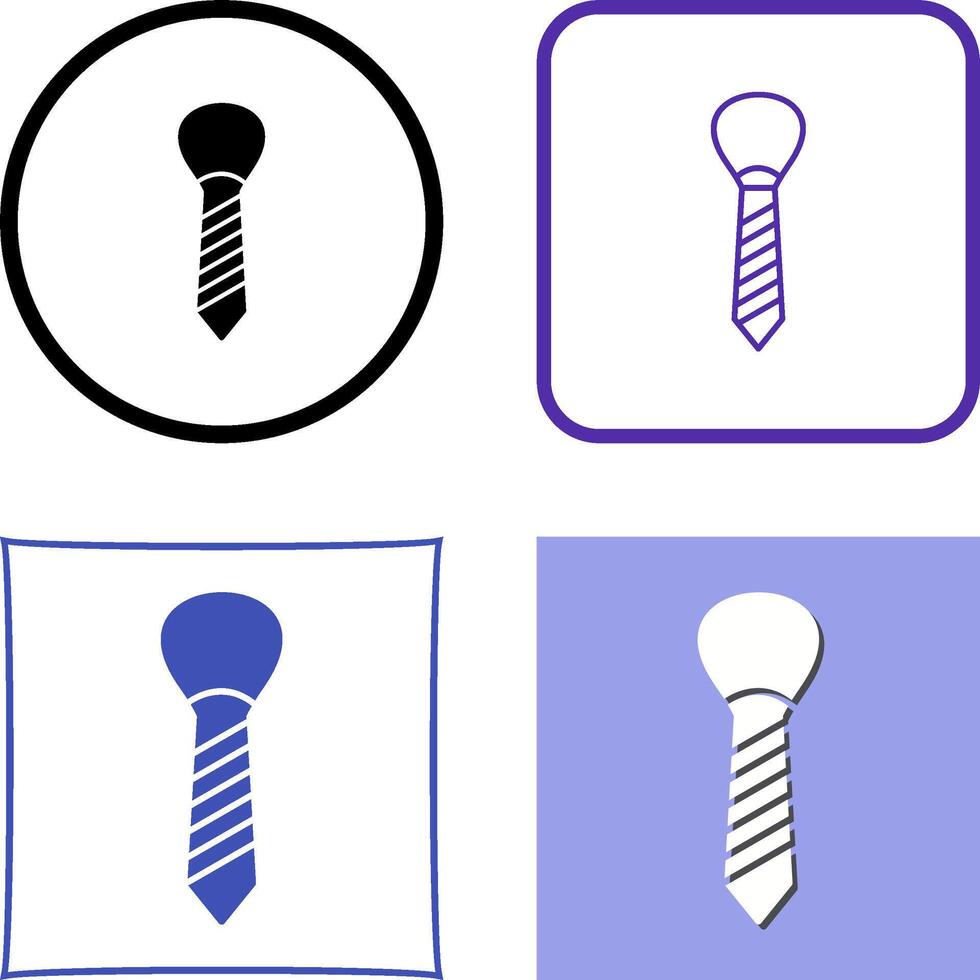 Tie Icon Design vector