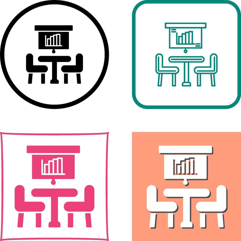 Meeting Icon Design vector