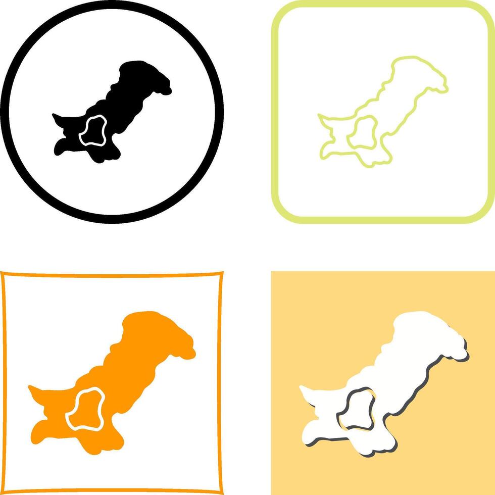 Map Icon Design vector