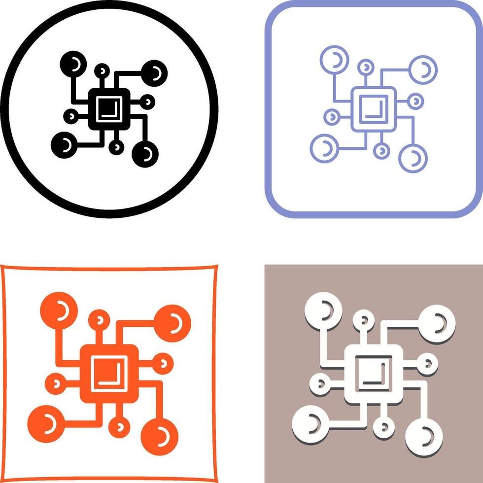 Connection Icon Design vector