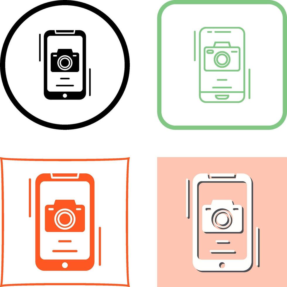 Camera Icon Design vector