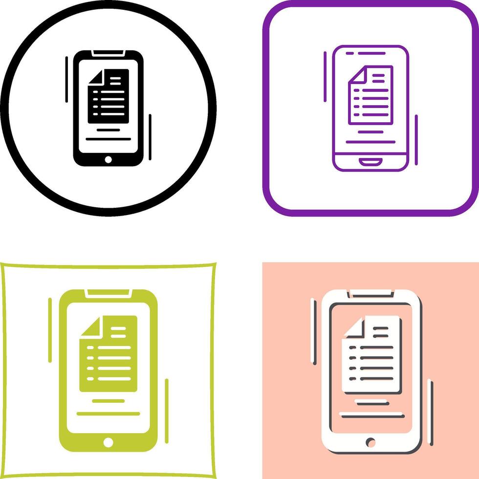 To Do List Icon Design vector