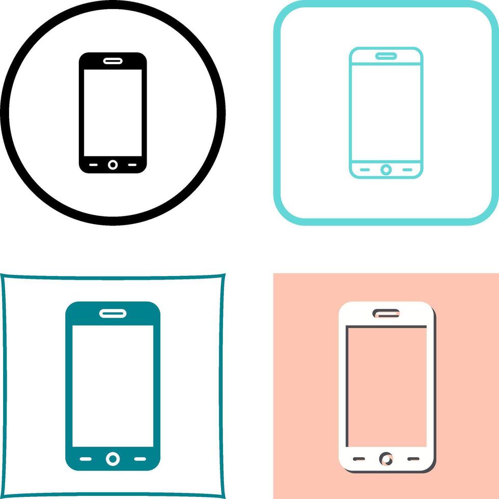 Smartphone Icon Design vector