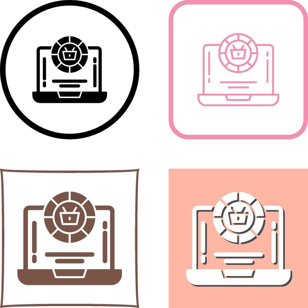 Token Icon Design vector