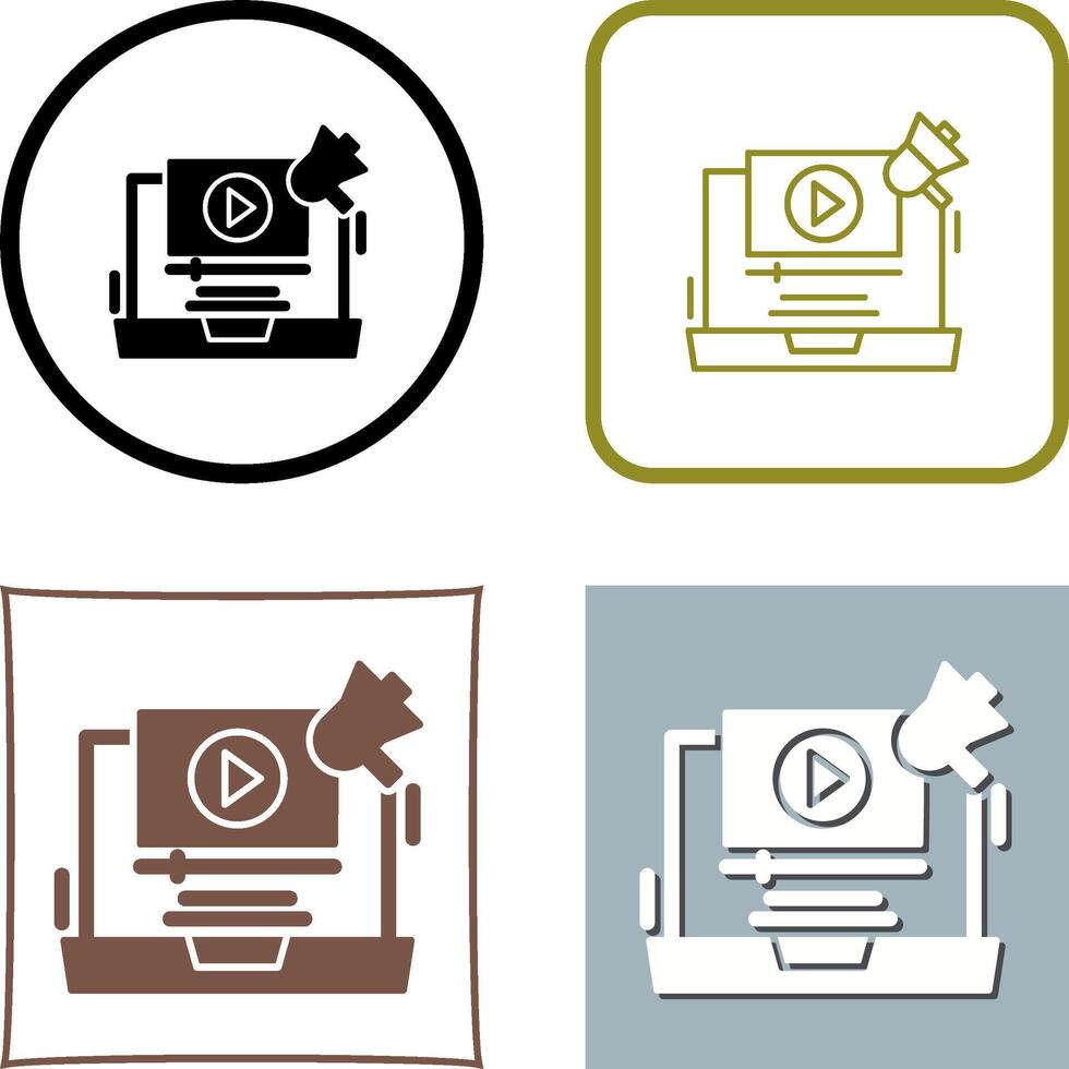 Marketing Icon Design vector