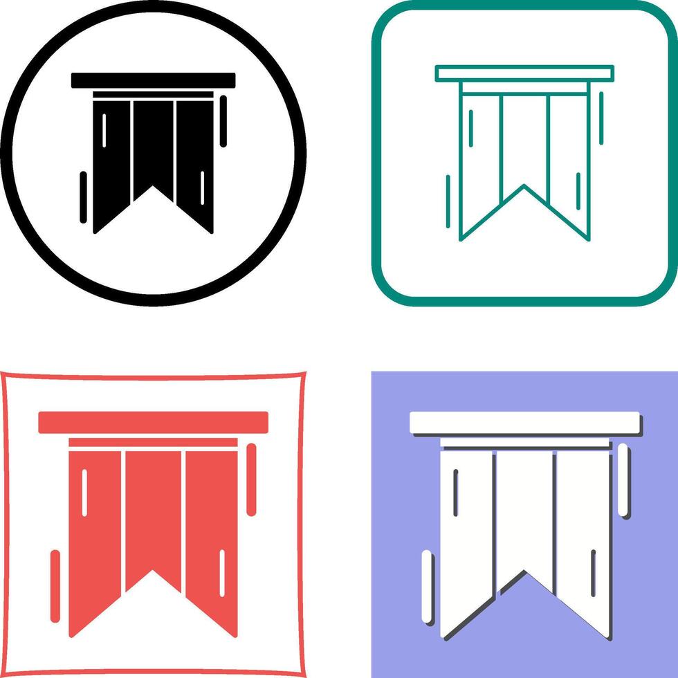 Bookmark Icon Design vector