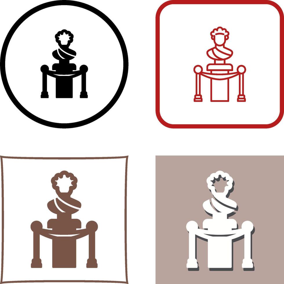 Exhibition Icon Design vector