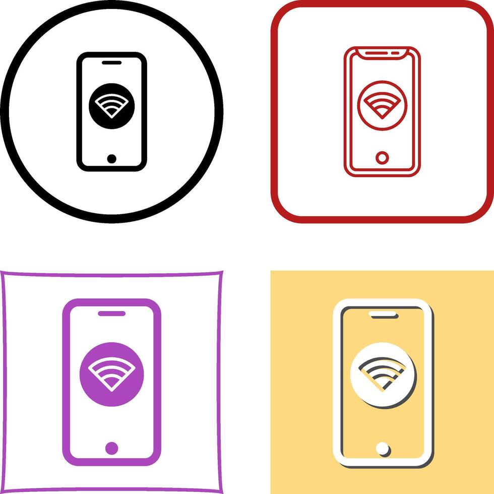 Wifi Icon Design vector