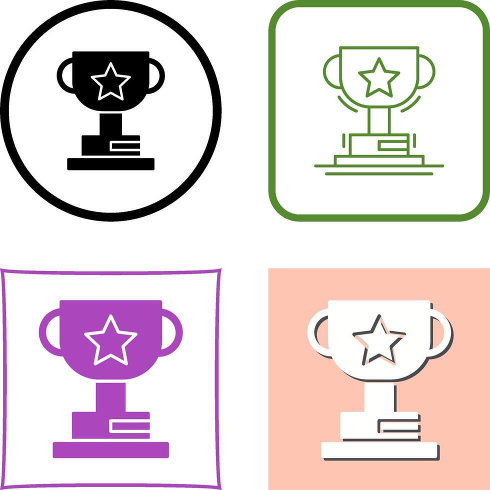 Prize Icon Design vector