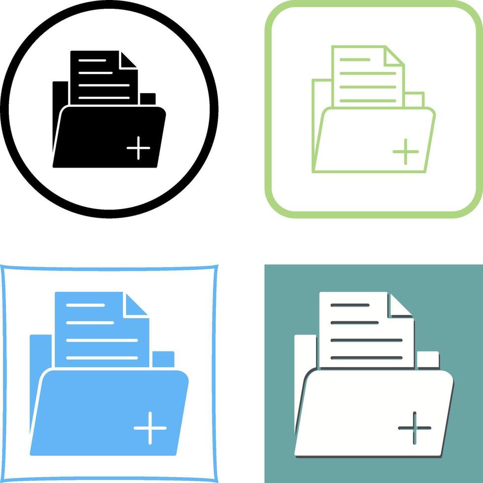 Folder Icon Design vector