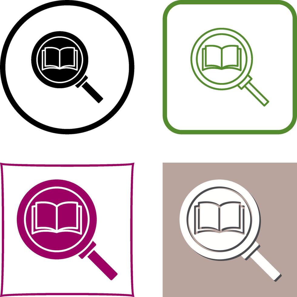Search Icon Design vector