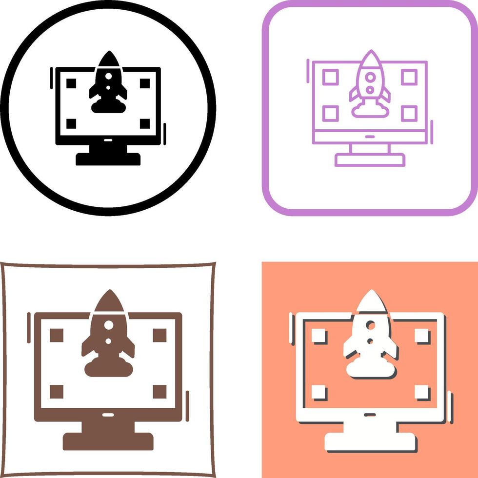 High Performance Icon Design vector