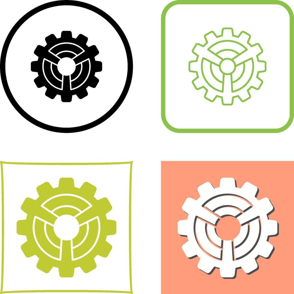 Settings Icon Design vector