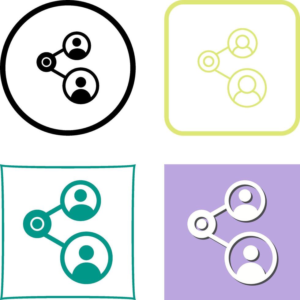 Share Icon Design vector