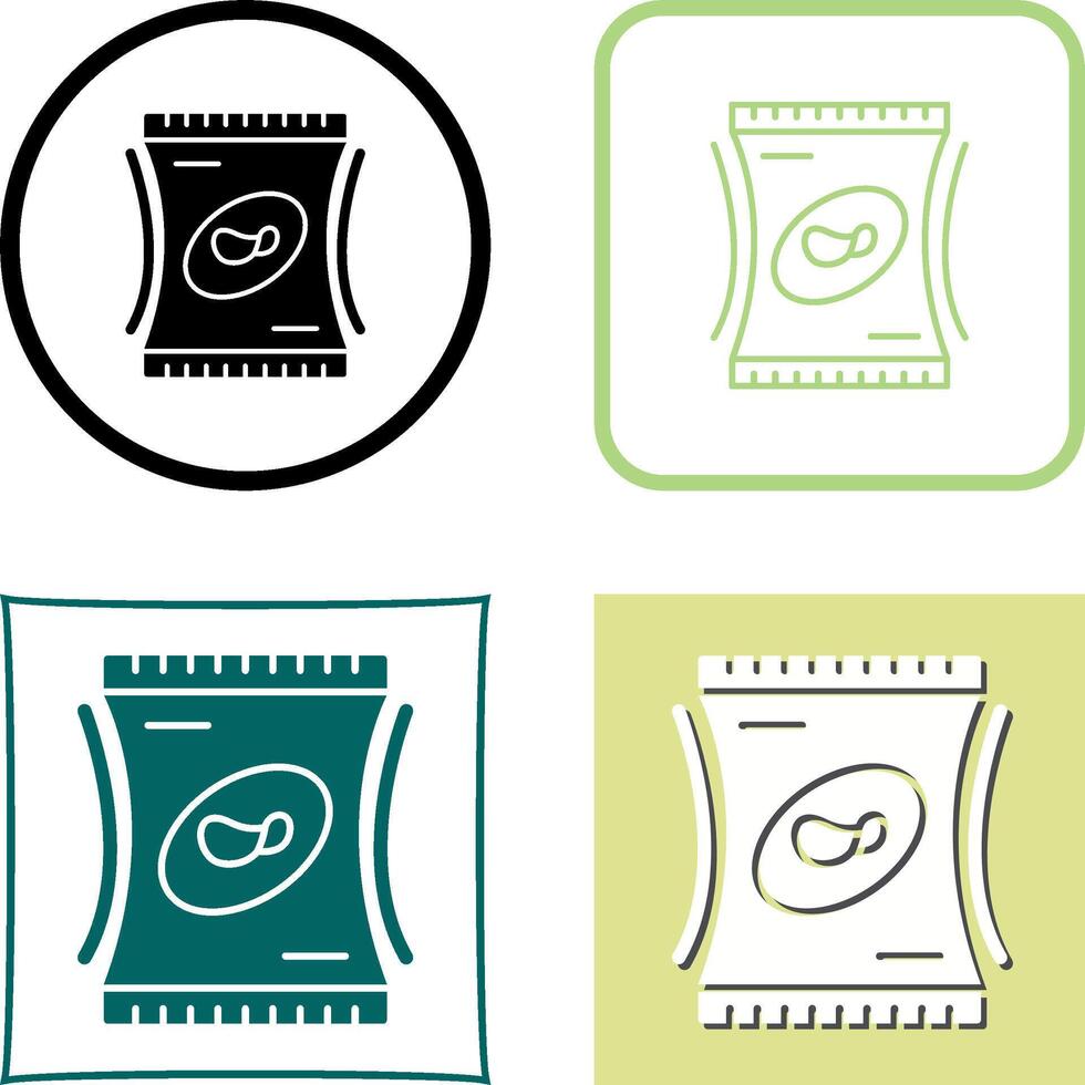 Snack Icon Design vector