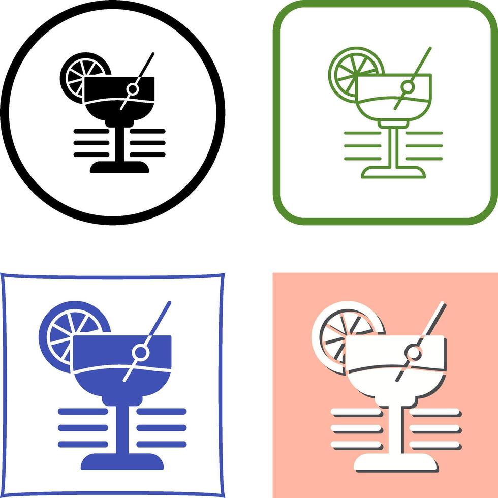 Martini Icon Design vector