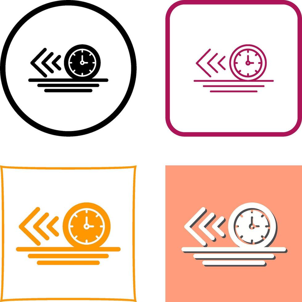 Time Management Icon Design vector