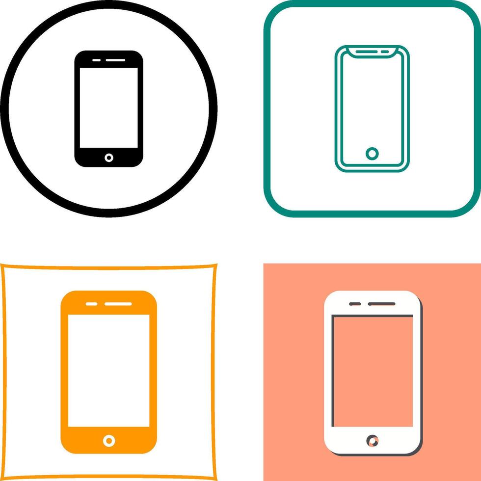 Smartphone Icon Design vector