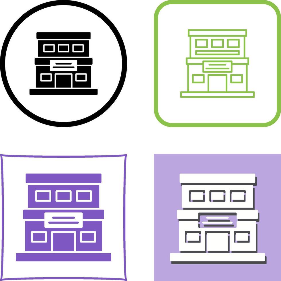 Hotel Icon Design vector