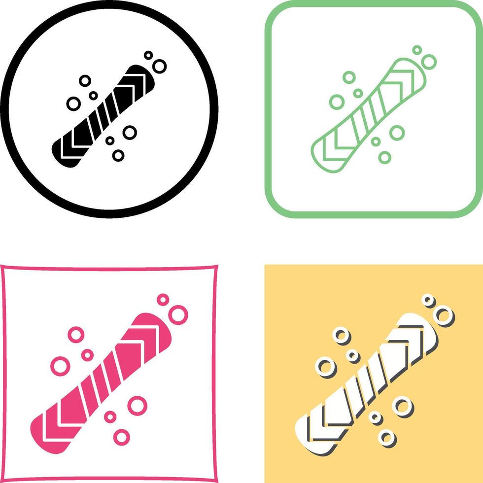Snowboard Icon Design vector