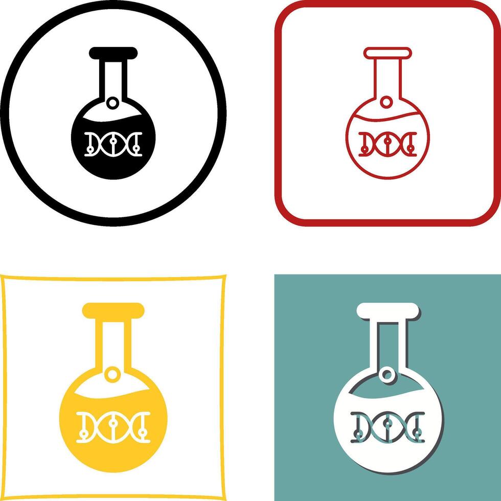 Dna Icon Design vector