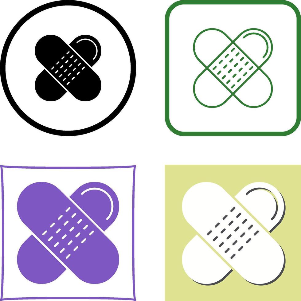 Bandage Icon Design vector
