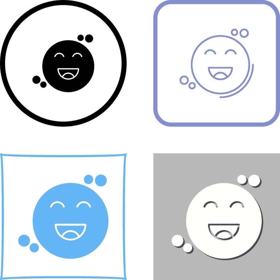 Happiness Icon Design vector