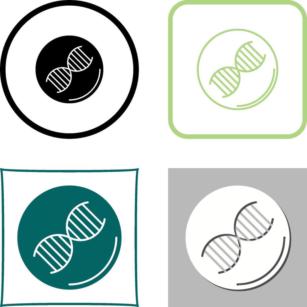 Dna Icon Design vector