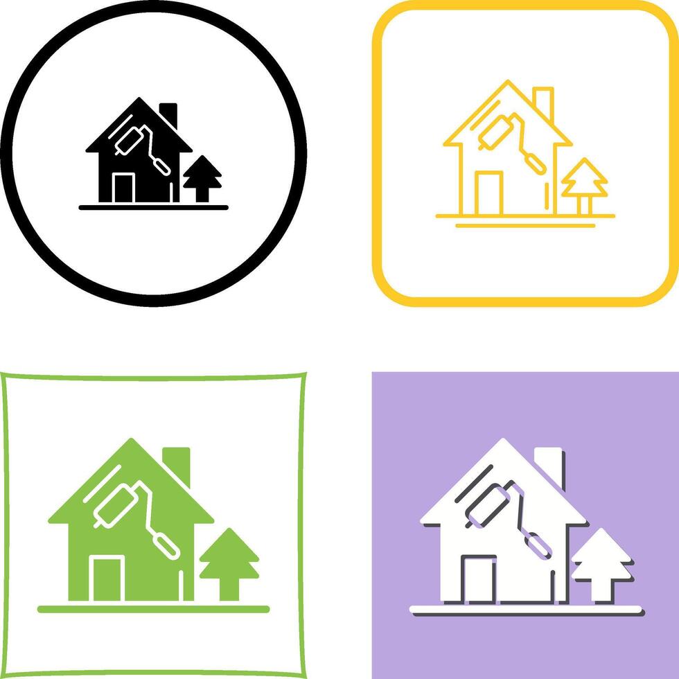 Home Repair Icon Design vector