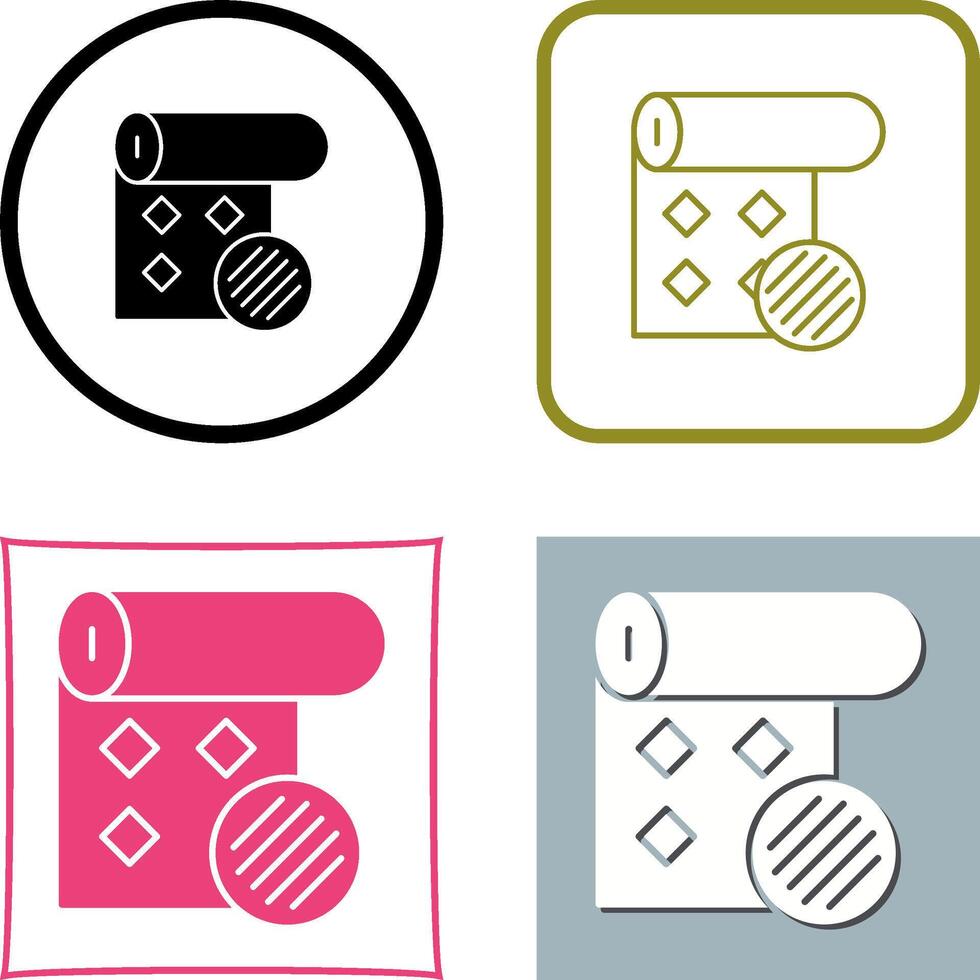 Wallpaper Icon Design vector