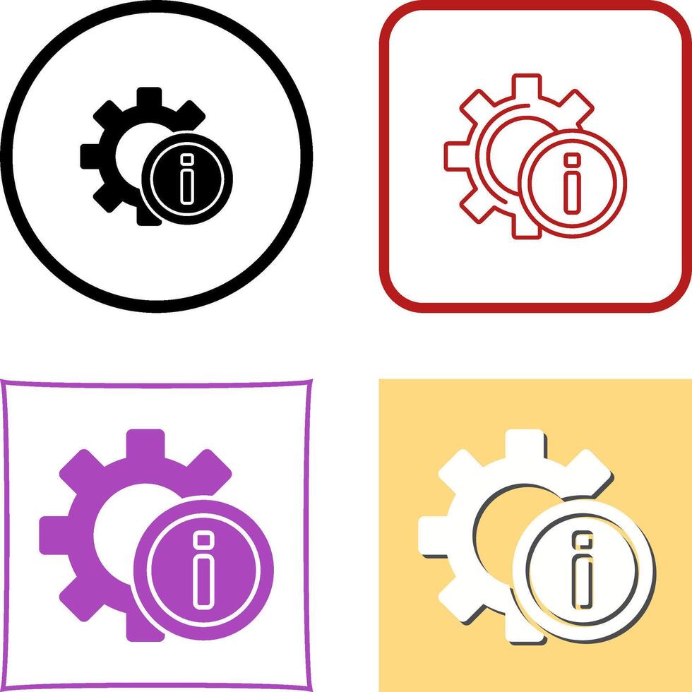 Setting Icon Design vector