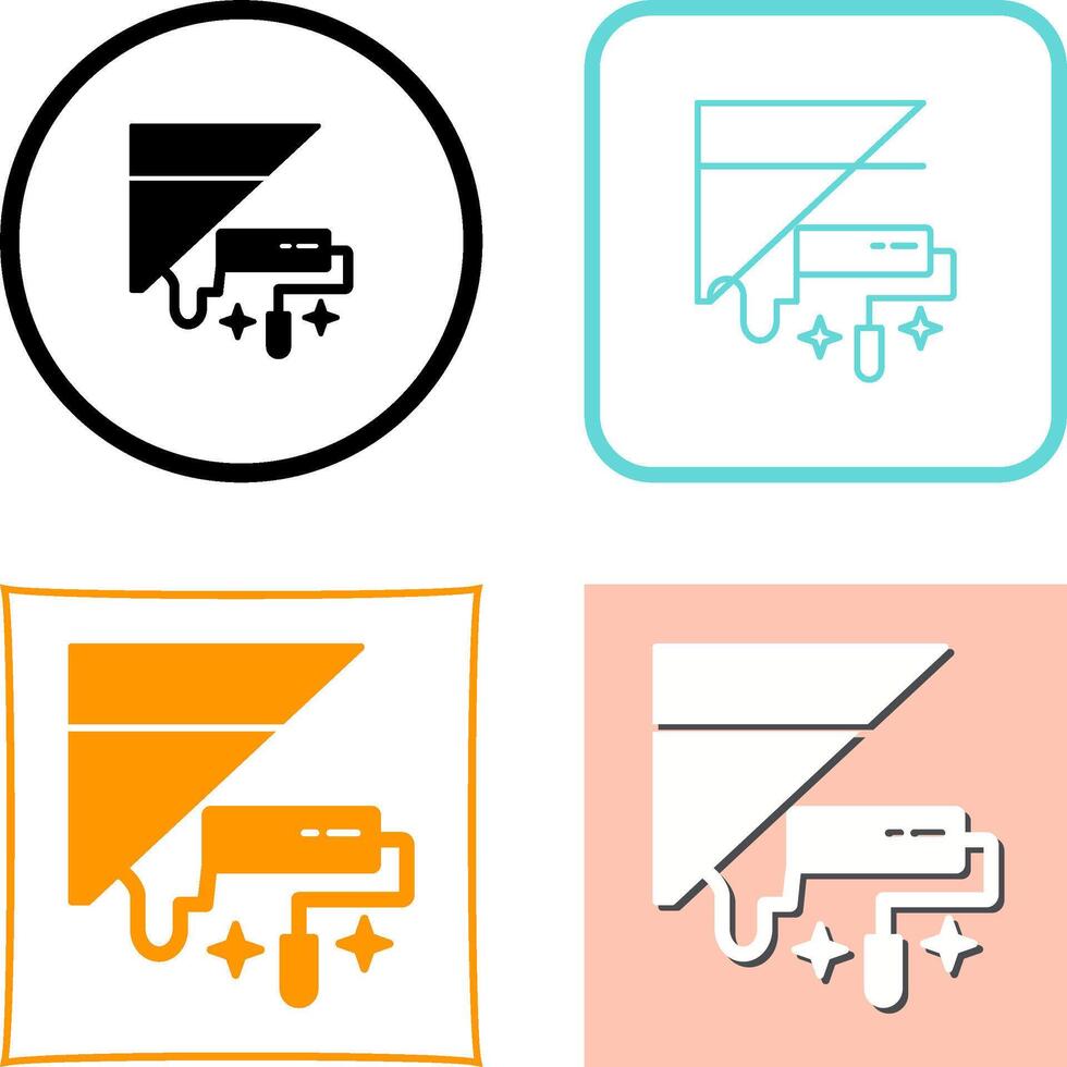 Paint Icon Design vector