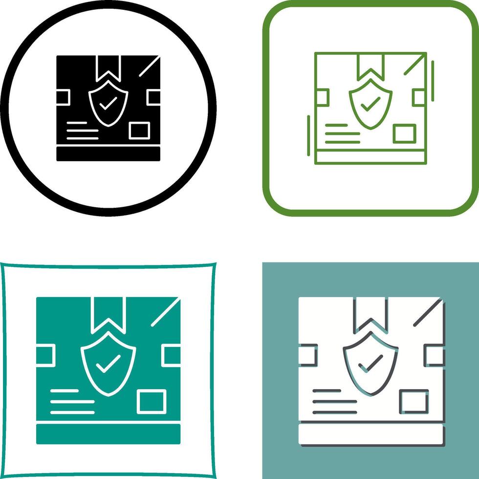 Delivery Box Icon Design vector