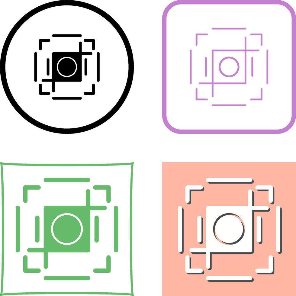 Crop Icon Design vector