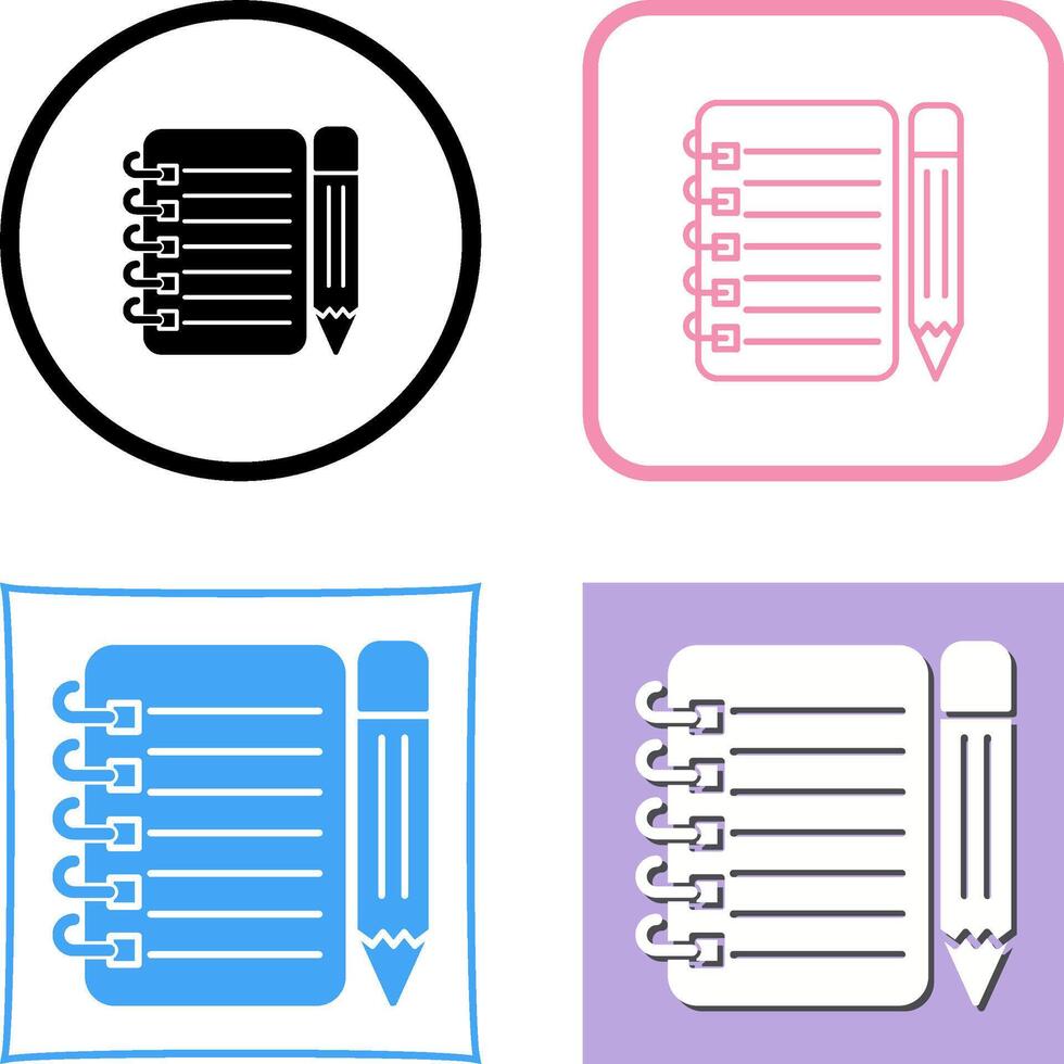 Chick List Icon Design vector