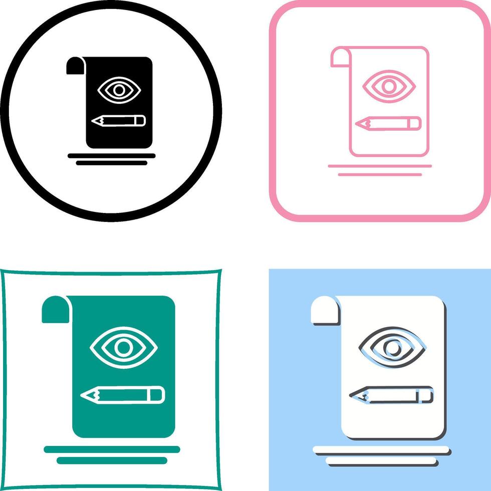 Sketch Icon Design vector