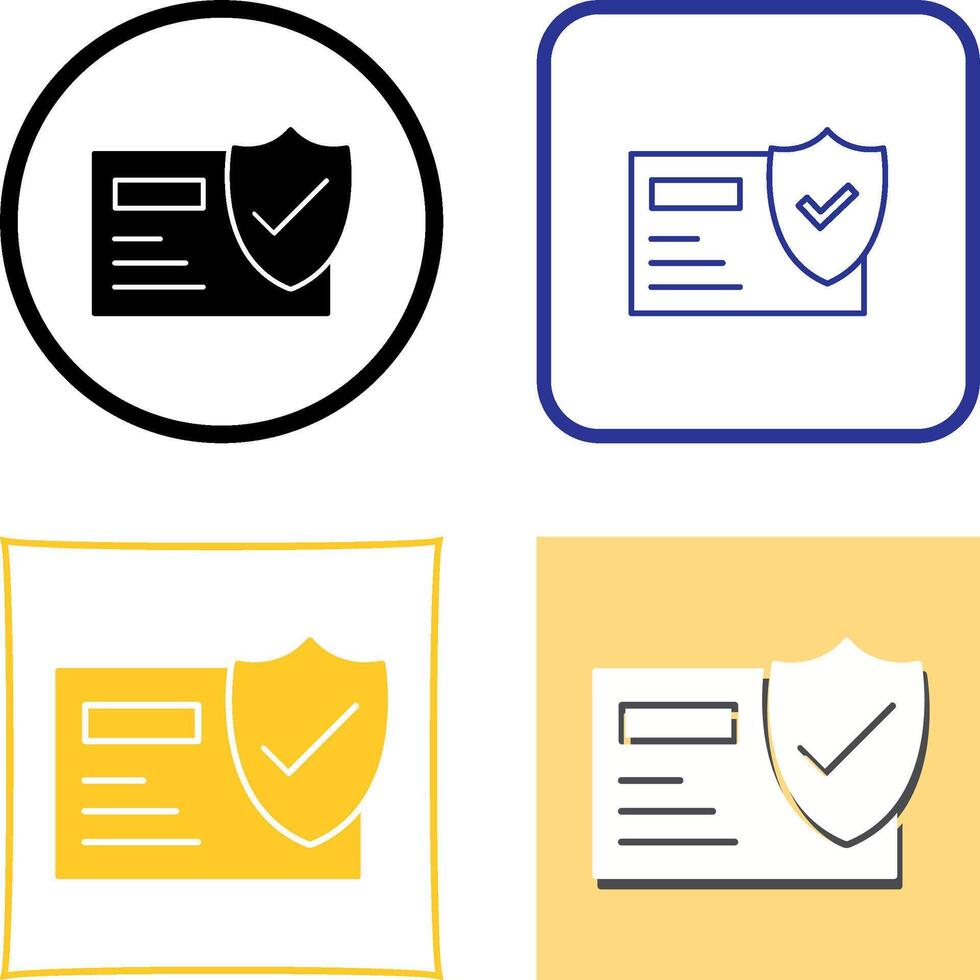 Security Icon Design vector