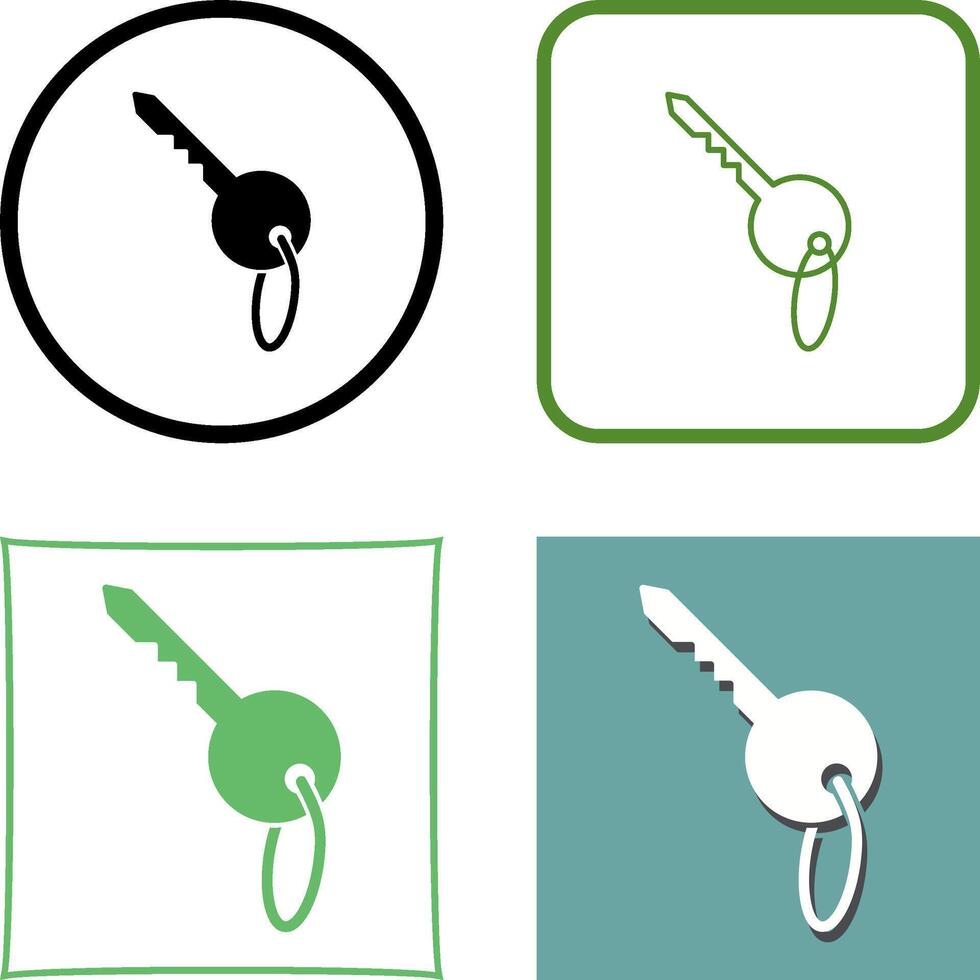 Key Icon Design vector