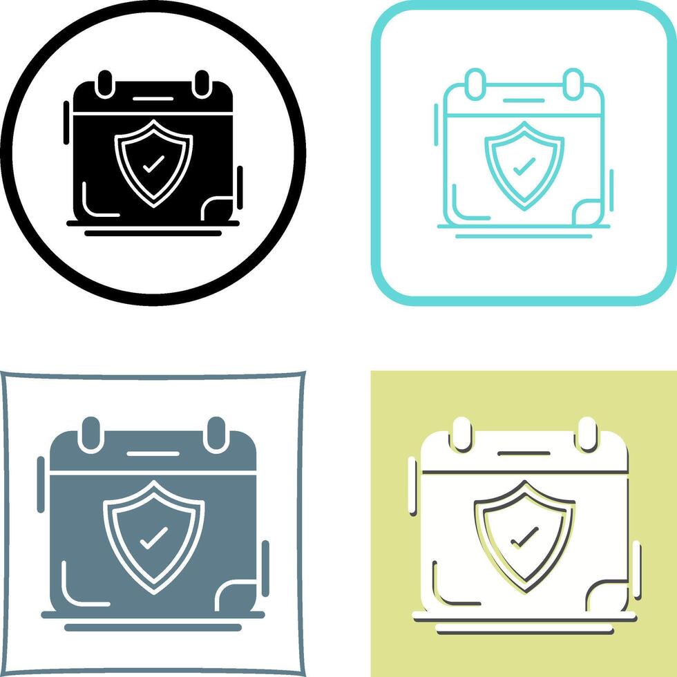 Period Time Icon Design vector