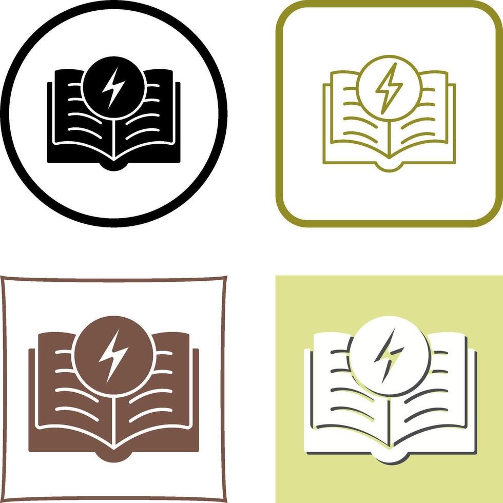 Electricity Icon Design vector