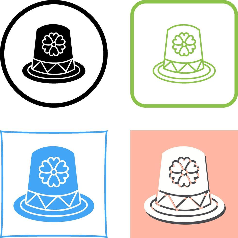 Hat Icon Design vector