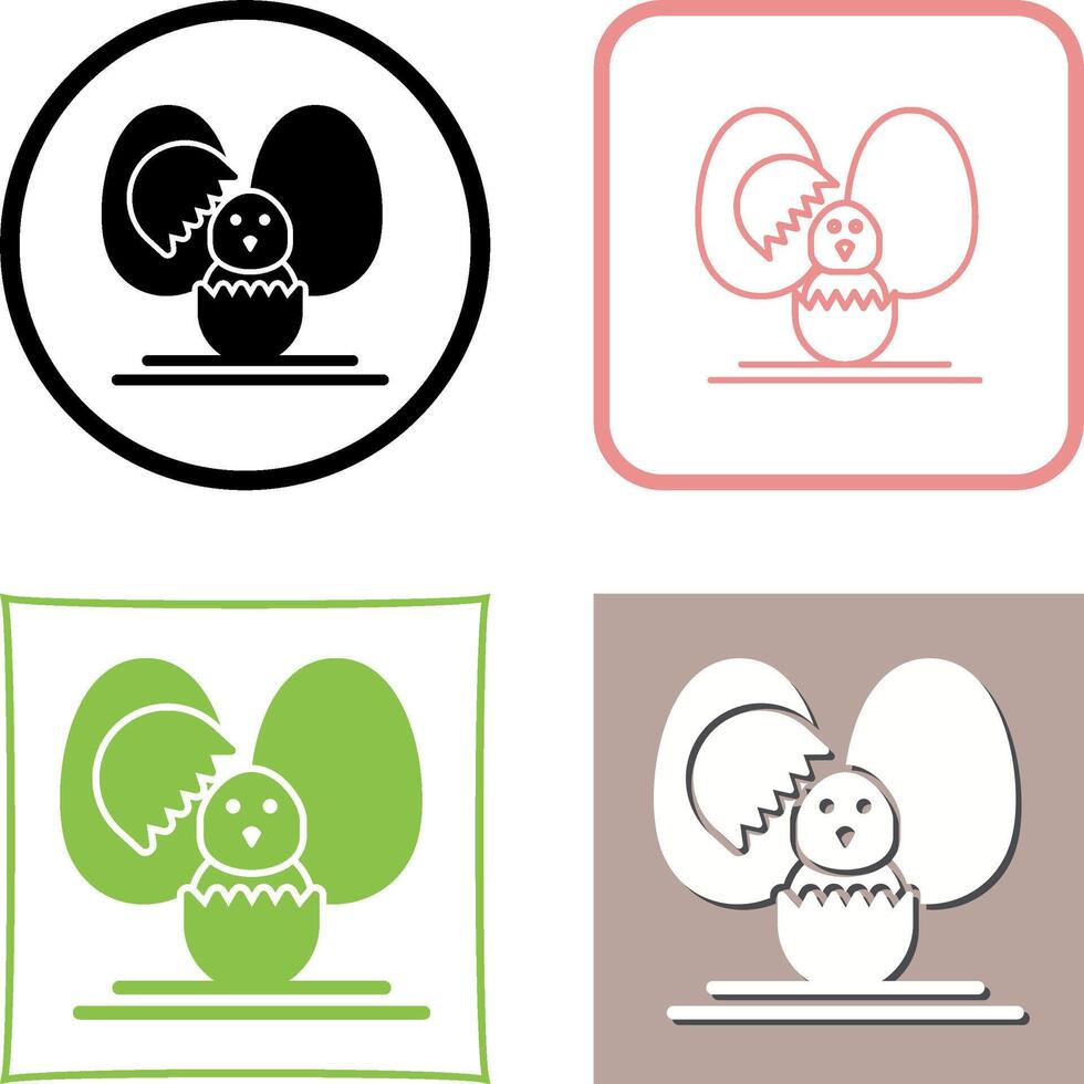 Easter Icon Design vector